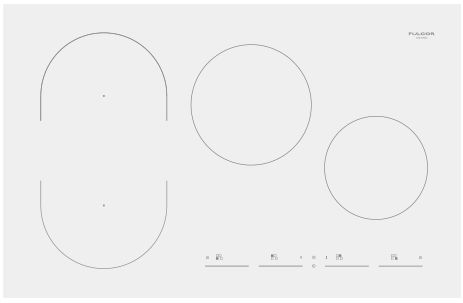 Fulgor FSH 804 ID TS WH-1 индукционная варочная панель