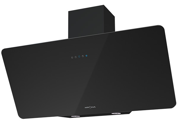 Krona steel LIORA 900 black S вытяжка кухонная