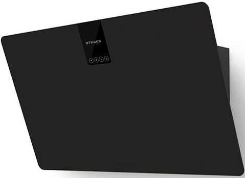 Faber SOFT EDGE NERO INGO A80 вытяжка