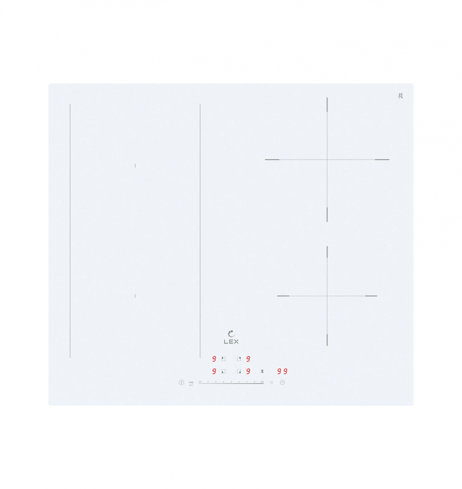 Lex EVI 641A WH индукционная варочная панель