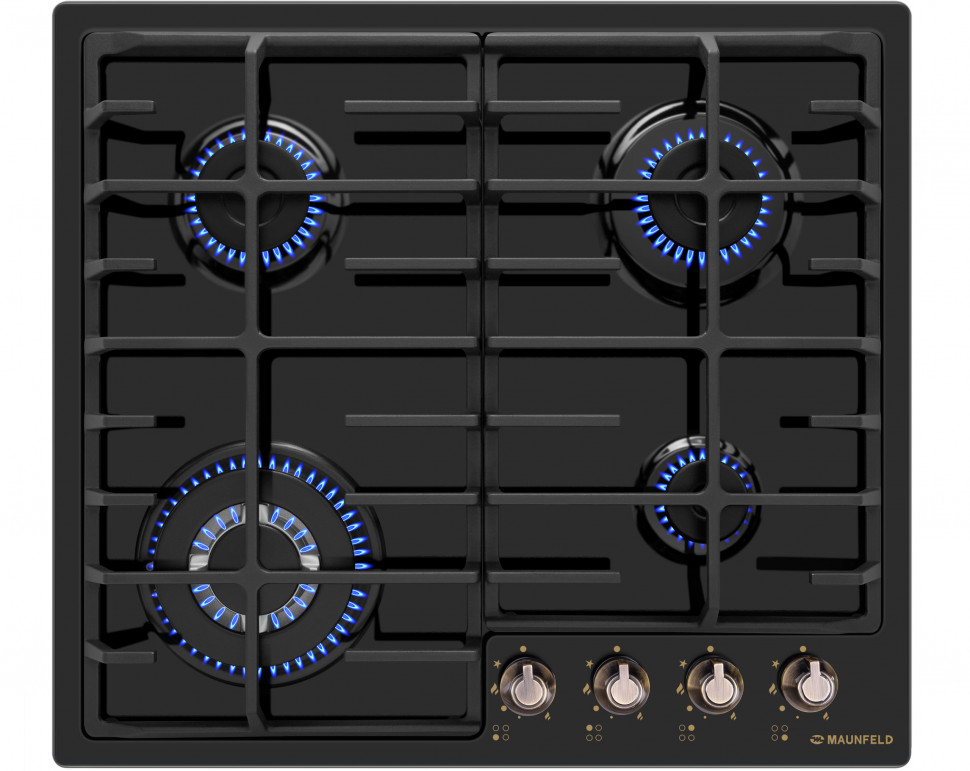 Maunfeld EGHE.64.63CB.R/G газовая варочная панель