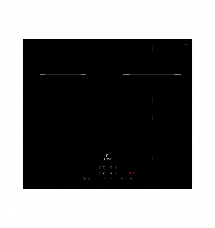 Lex EVI 640A BL индукционная варочная панель