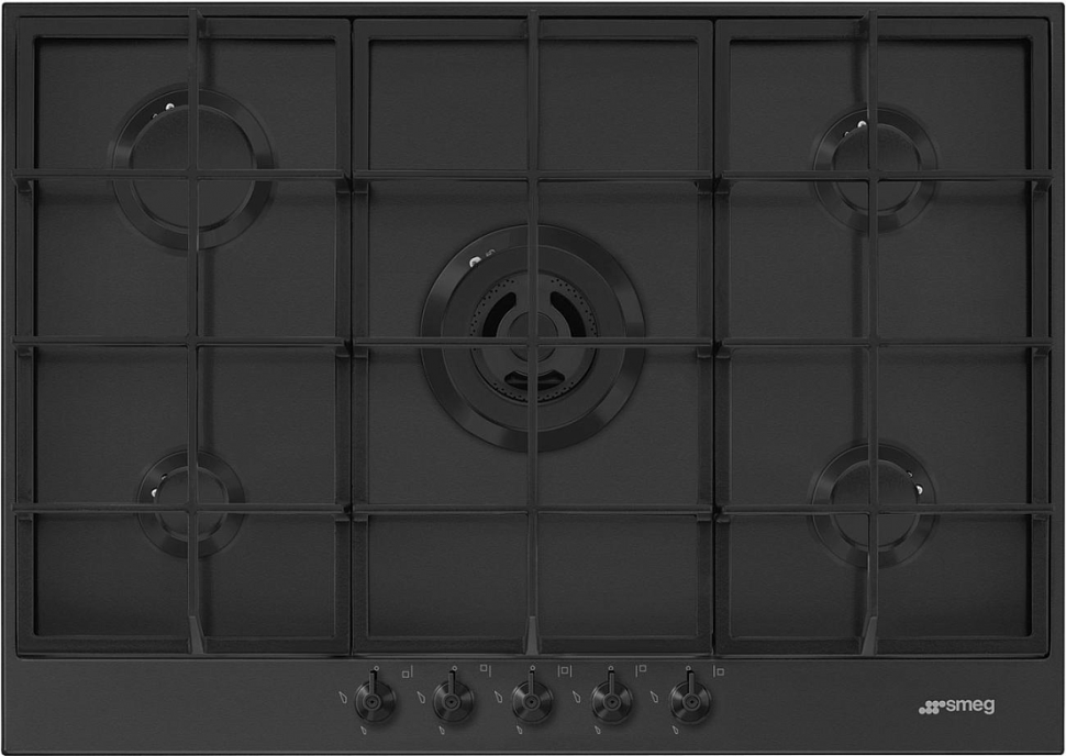 Smeg PX375MB газовая варочная панель