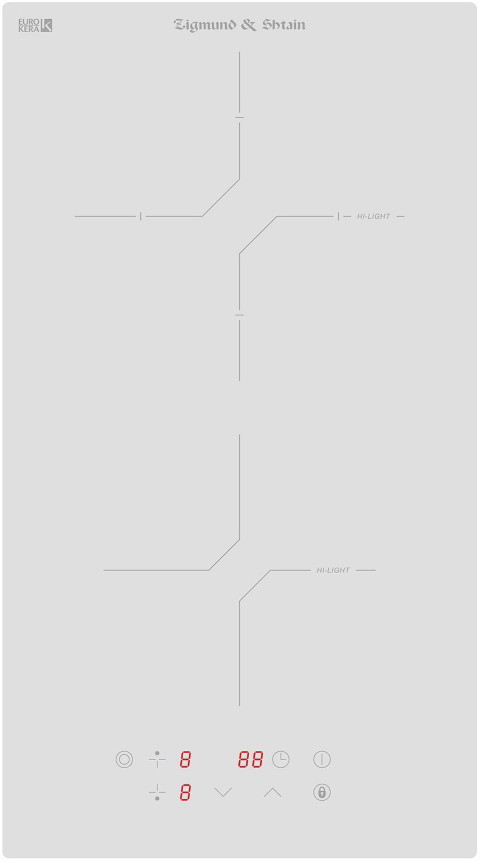 Zigmund & Shtain CN 38.3 W варочная панель электрическая