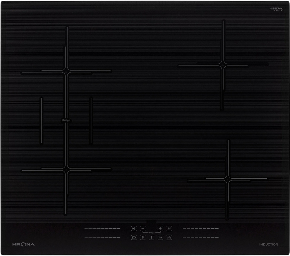 Krona steel GENESIS 60 BL индукционная варочная поверхность