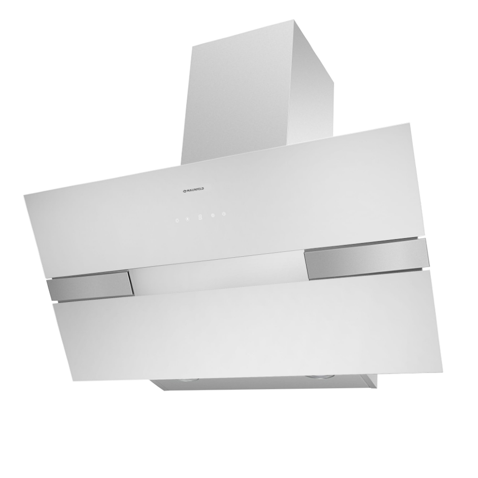Maunfeld MERSEY 90 WHITE Glass WHITE вытяжка