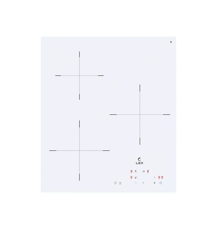 Lex EVI 430A WH индукционная варочная панель