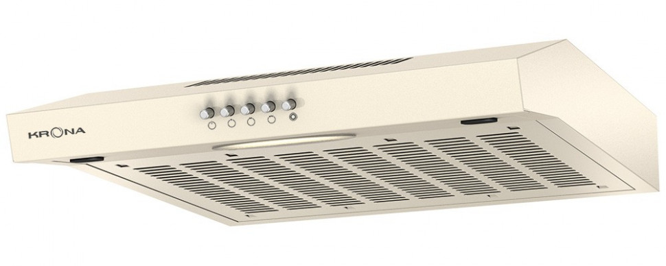 Krona steel VENERA 600 black S вытяжка кухонная