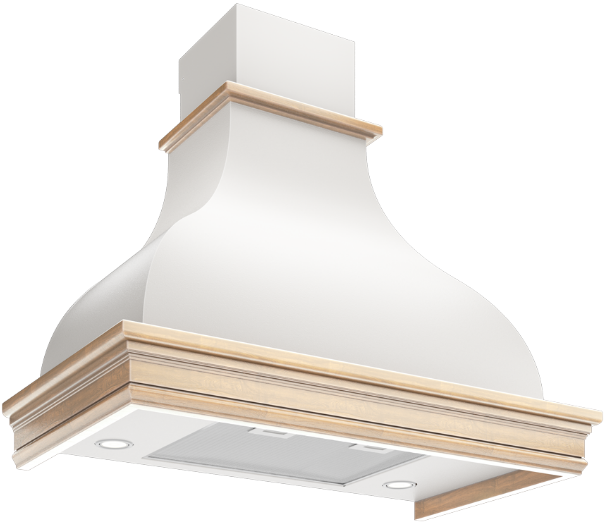 Elikor Аркада Валенсия 90П-650-П3Д белый муар/дуб неокр вытяжка