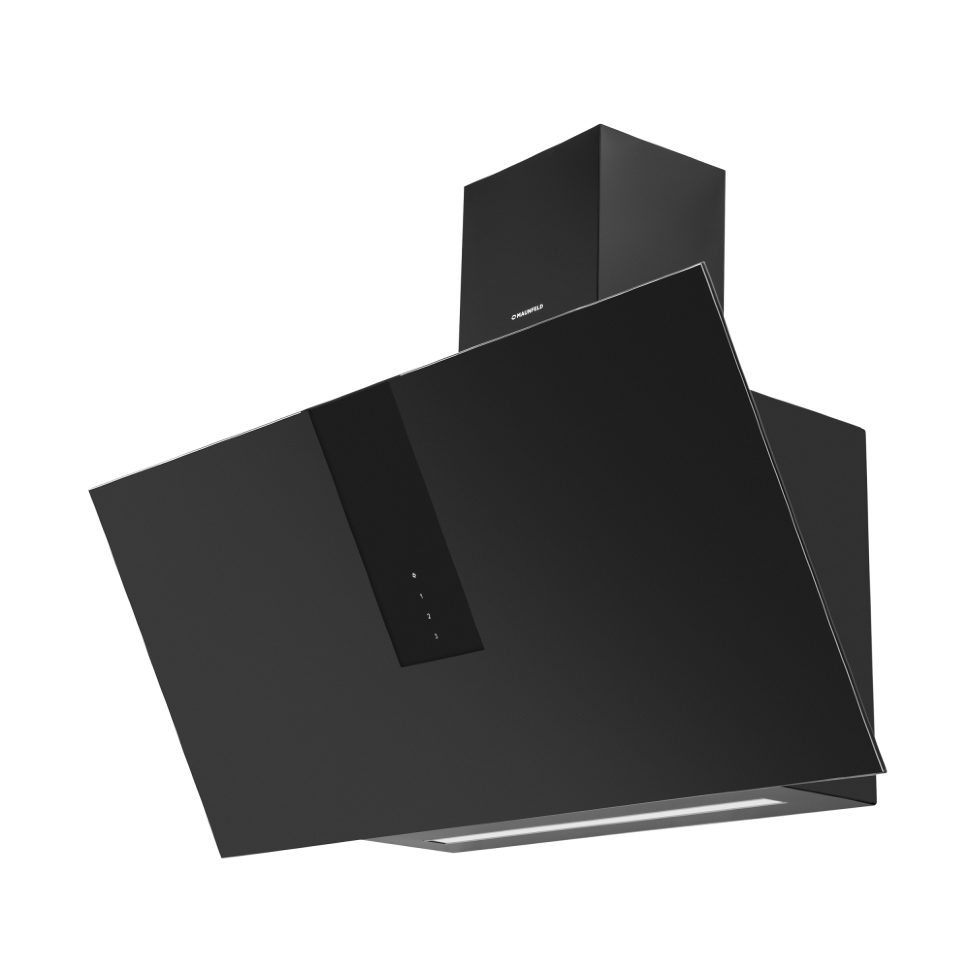 Maunfeld AURORA 90 Black matted вытяжка наклонная