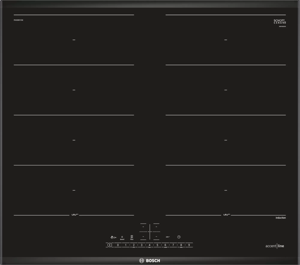 Bosch PXX695FC5E индукционная варочная панель