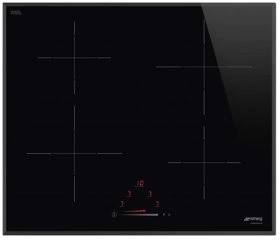 Smeg SI4642B индукционная варочная панель 60 см скошенный край