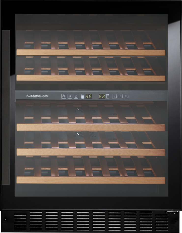 Kuppersbusch FWKU 1870.0 X2 Black Chrome встраиваемый винный шкаф