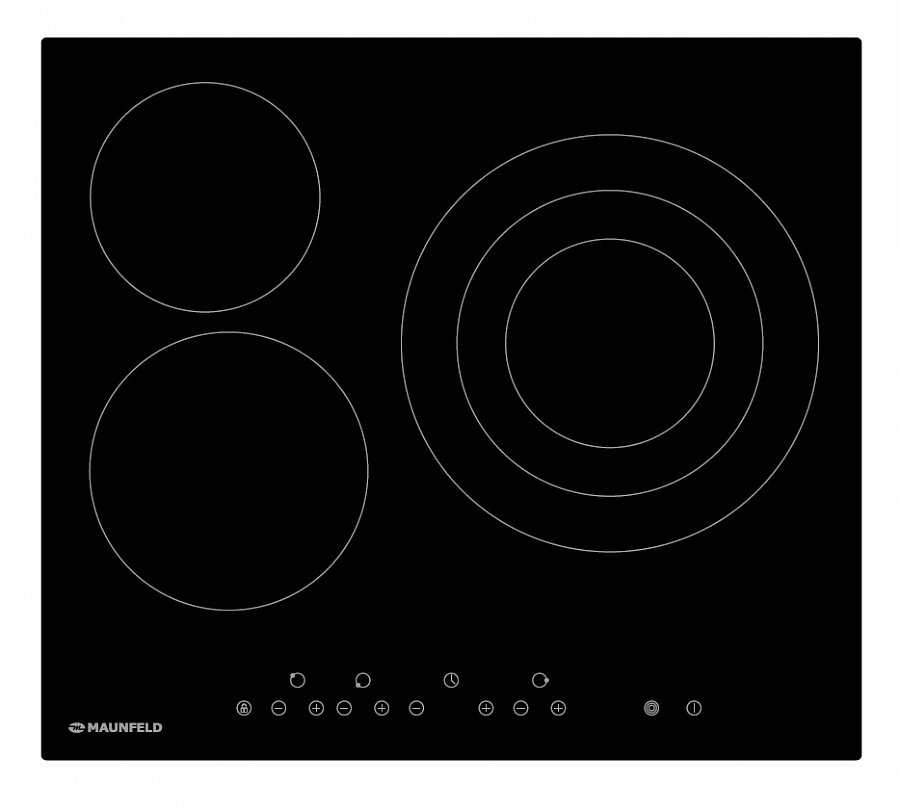 Maunfeld EVCE.593.T-BK электрическая варочная панель