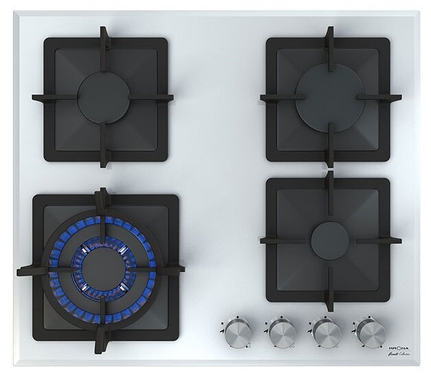 Krona steel CALORE 60 WH газовая варочная поверхность