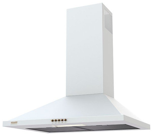 Krona steel BELLA 600 WHITE push button вытяжка