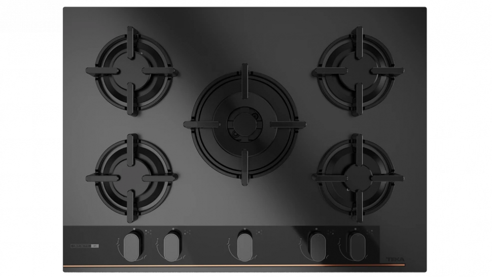 Teka GBC 75-G1 GBN MATT BLACK газовая варочная панель