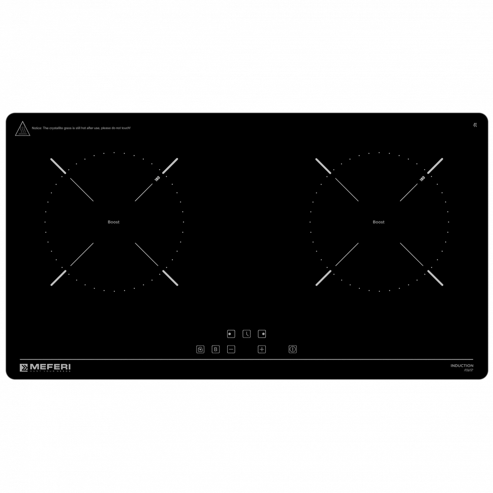 Meferi MIH602BK POWER индукционная варочная поверхность