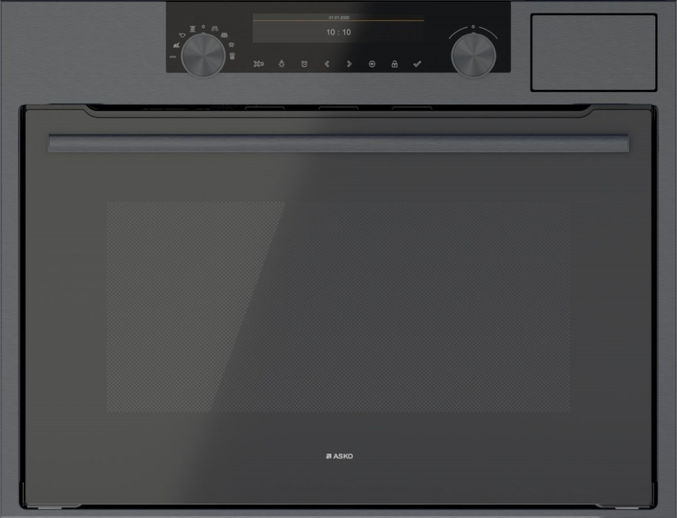 Asko OCSM8487B комбинированный духовой шкаф с СВЧ и паром