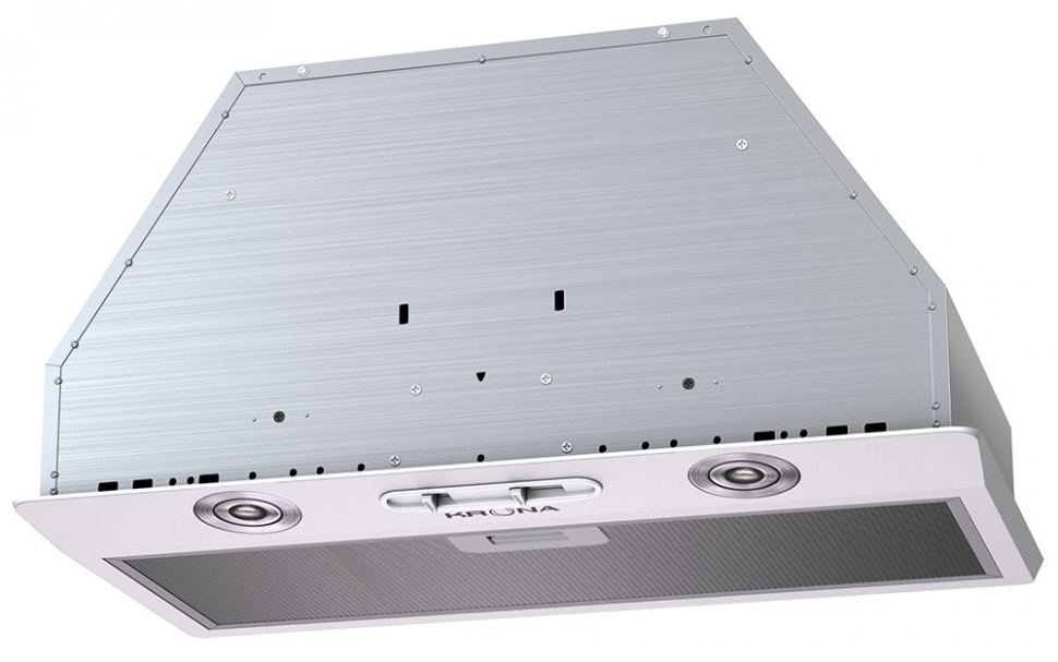 Krona steel RUNA 600 white S вытяжка кухонная