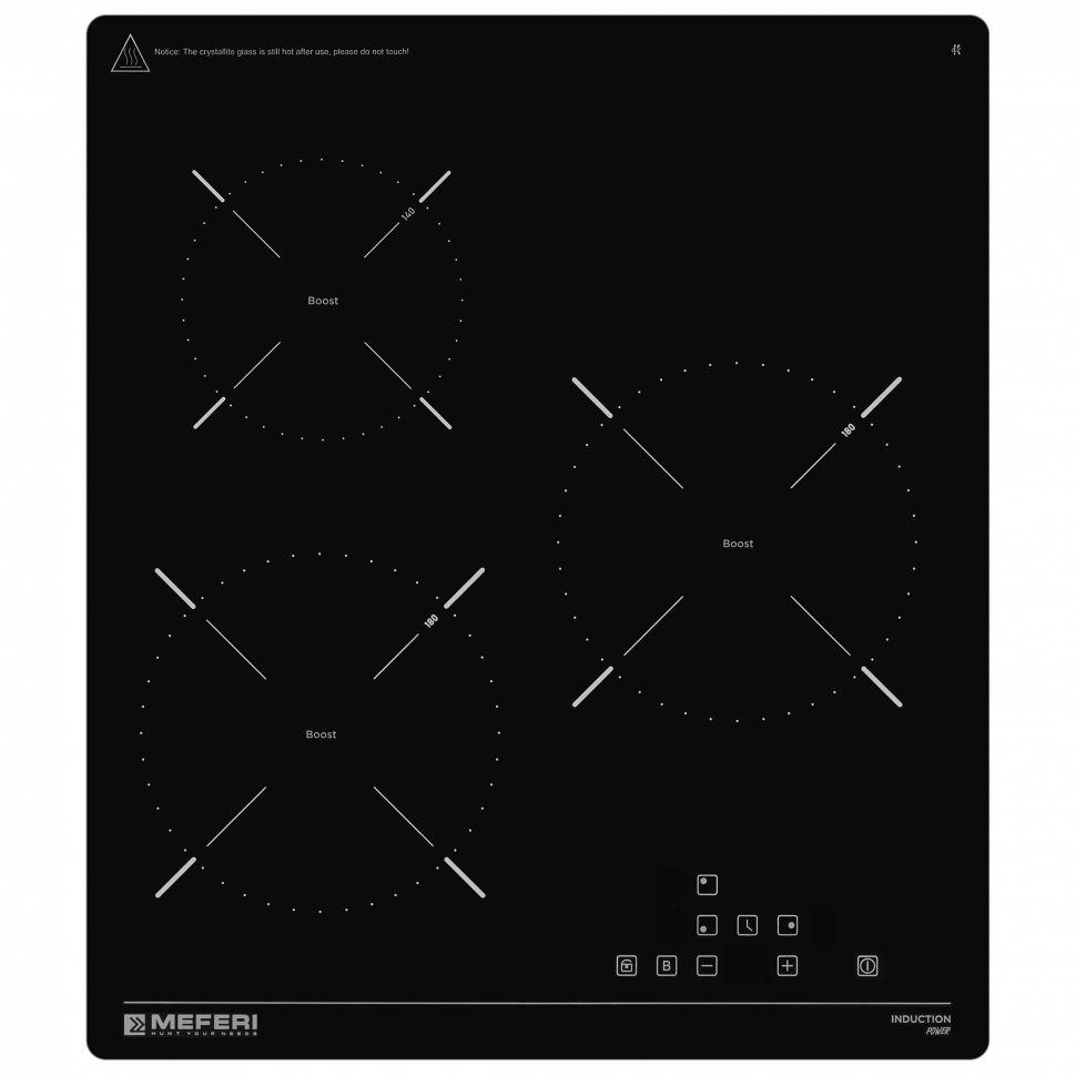 Meferi MIH453BK POWER индукционная варочная панель