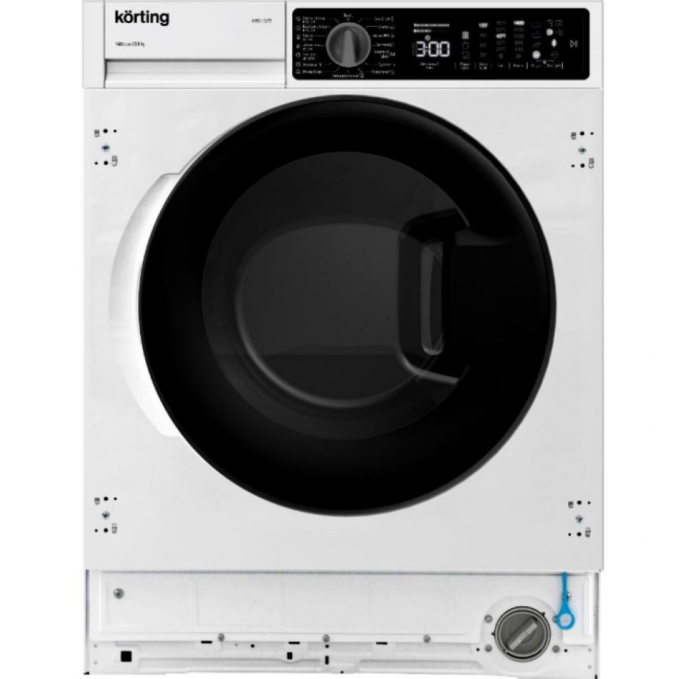 Korting KWDI 12V75 стиральная машина встраиваемая с функцией сушки