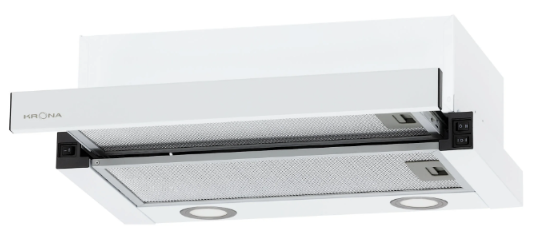 Krona steel KAMILLA T 500 WHITE вытяжка