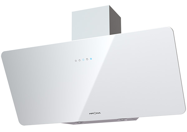 Krona steel LIORA 900 white S вытяжка кухонная