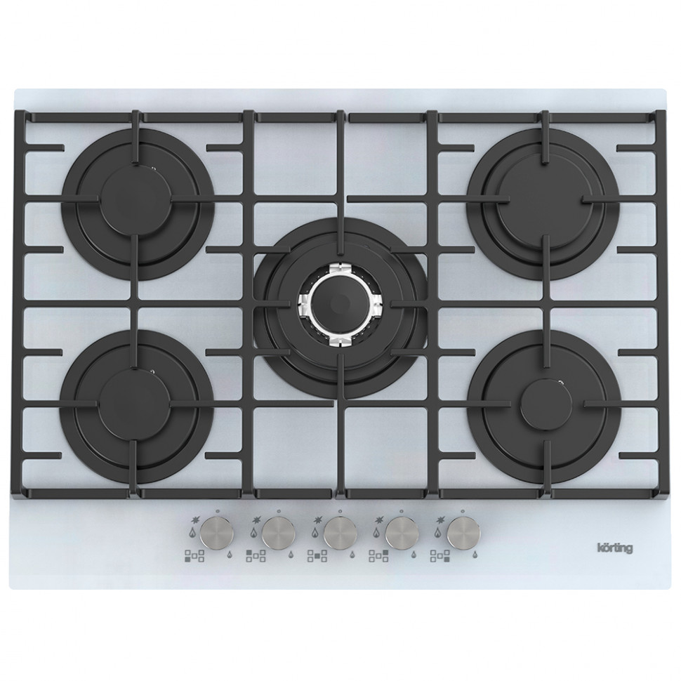 Korting HGG 7835 CTW газовая варочная панель 70 см