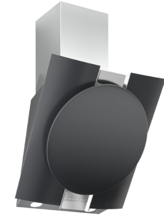 Elikor Графит 80Н-700-Э4Д нерж/ стекло черное вытяжка