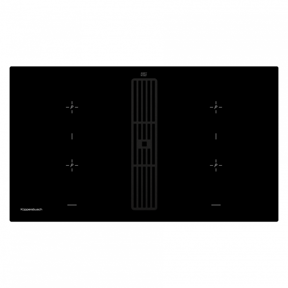 Kuppersbusch KMI 9850.0 SR индукционная варочная панель со встроенной вытяжкой