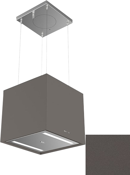 Faber SOFT CUBE CACAO ORINOCO островная вытяжка