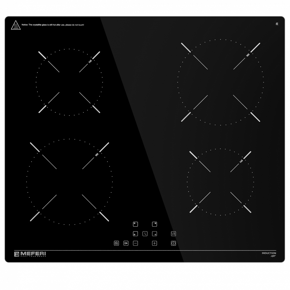 Meferi MIH604BK LIGHT индукционная варочная панель