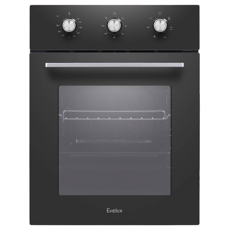 Evelux EO 420 PB электрический духовой шкаф узкий