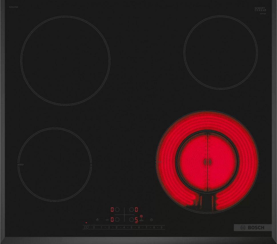 Bosch PKF651FN2R электрическая варочная панель