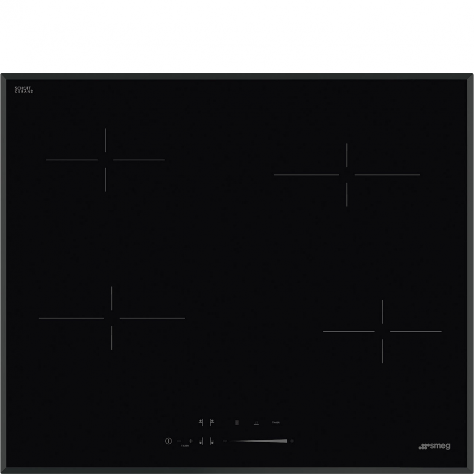 Smeg SE464TB электрическая варочная панель