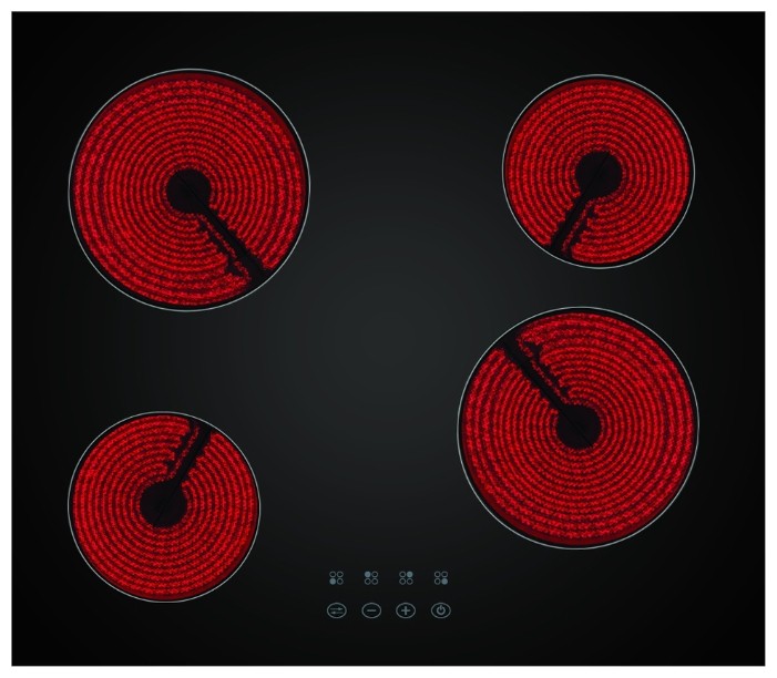 Simfer H60D14B001 (H 6040 DECB) электрическая варочная поверхность