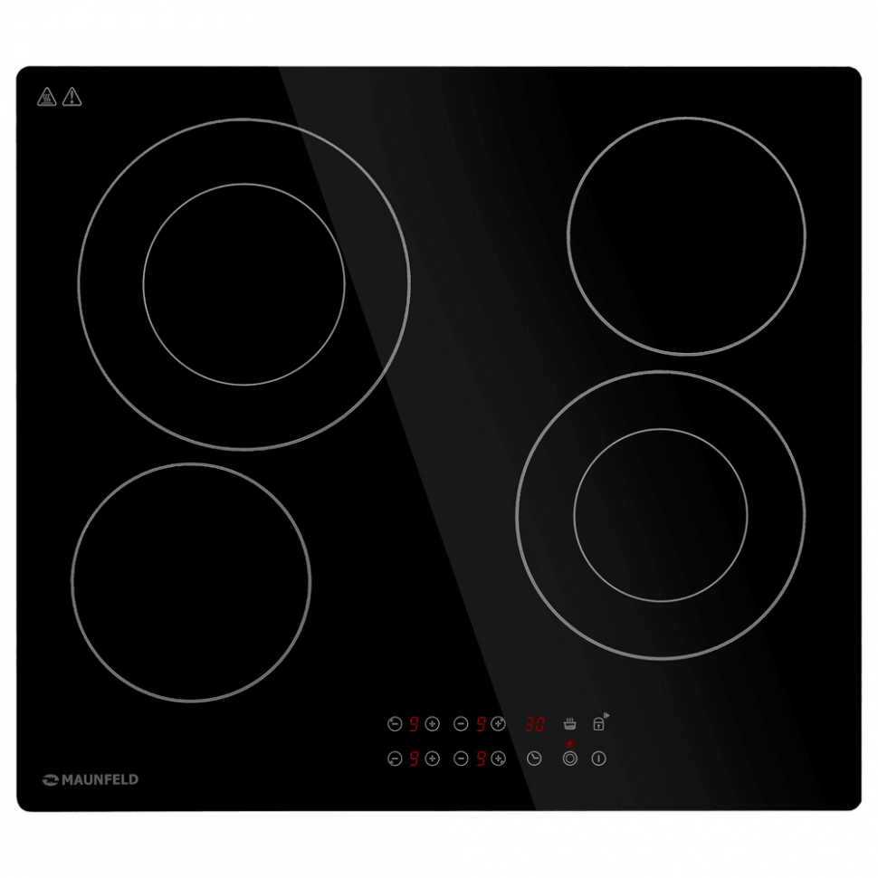 Maunfeld CVCE594DBK LUX электрическая варочная панель
