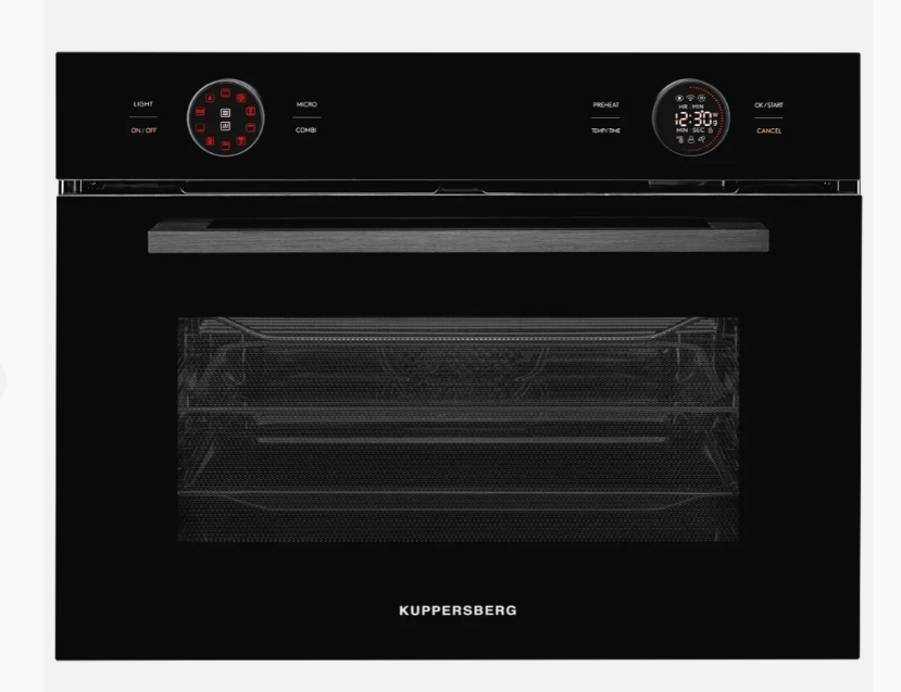 Kuppersberg KMW 612 Black электрический духовой шкаф с функцией свч