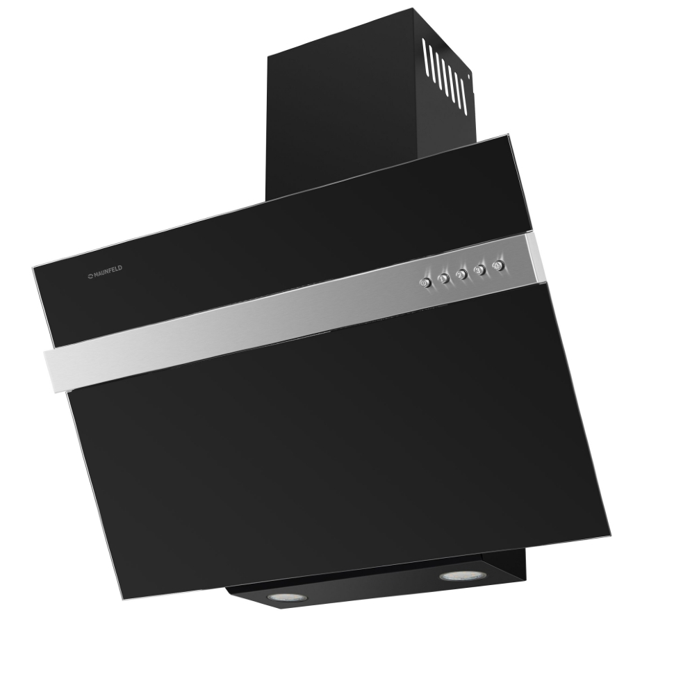 Maunfeld BRIDGE Line 60 Black stripe Inox вытяжка