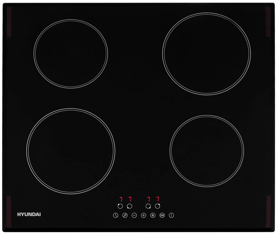 Hyundai HHI 6745 BG электрическая варочная поверхность