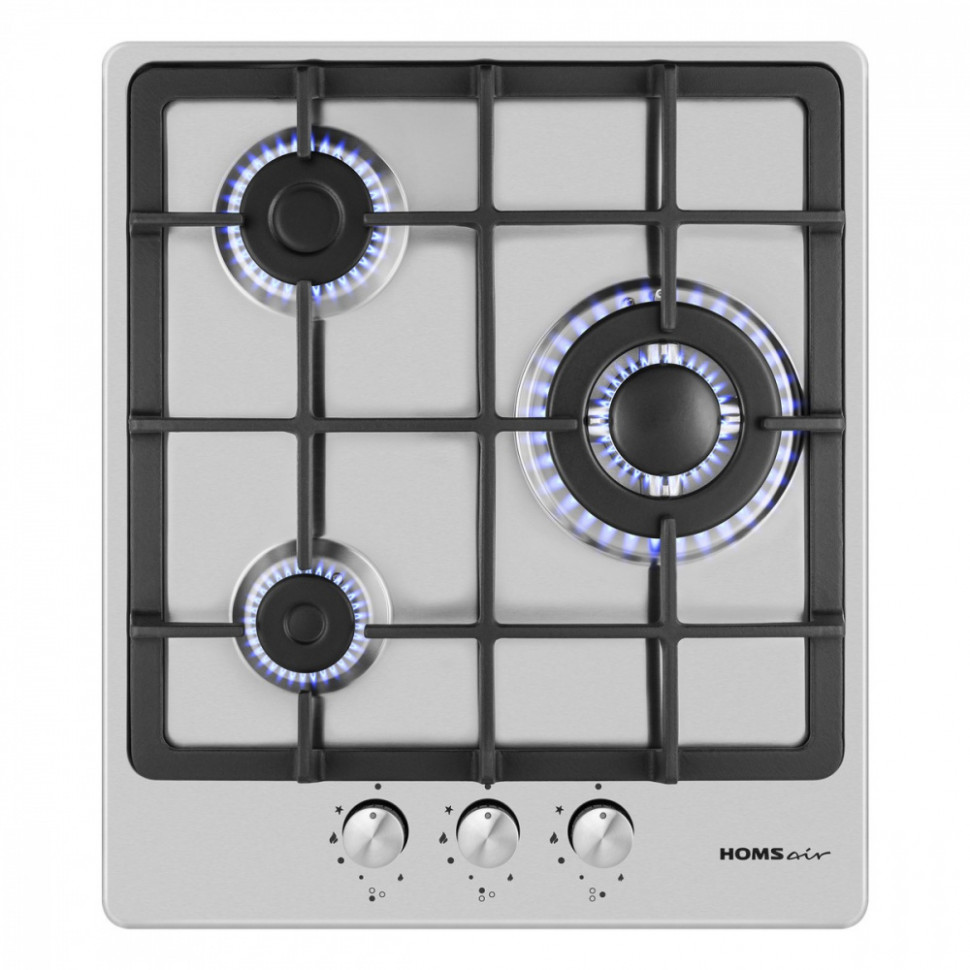 HOMSair HGS433TGCS газовая варочная панель