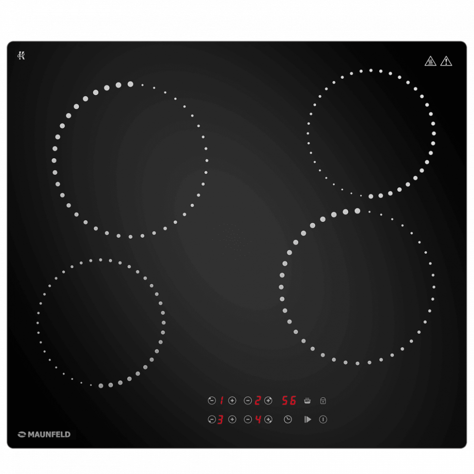 Maunfeld CVCE594PBK электрическая варочная панель