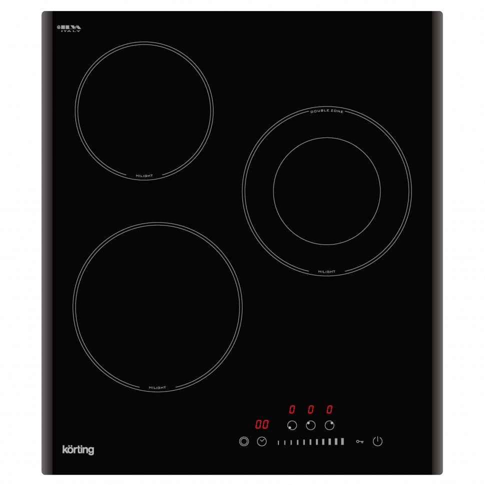 Korting HK 43051 B электрическая варочная панель