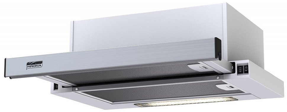 Krona steel KAMILLA 500 INOX вытяжка