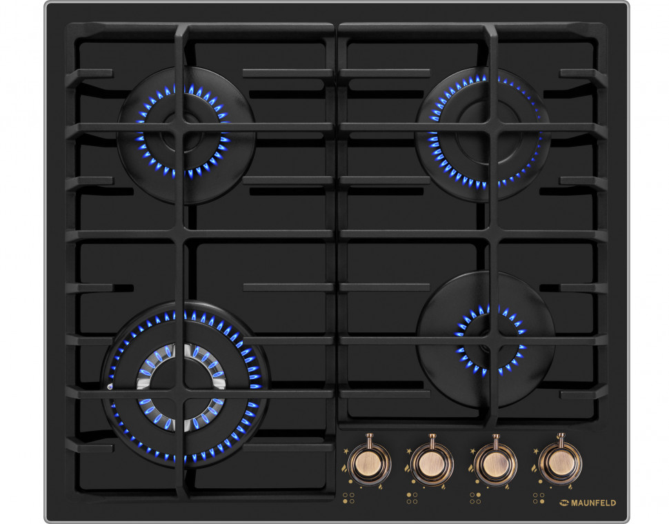 Maunfeld EGHG.64.63CB.R/G газовая варочная панель