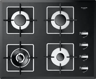 Fulgor FUH 604 G DWK MBK газовая варочная панель