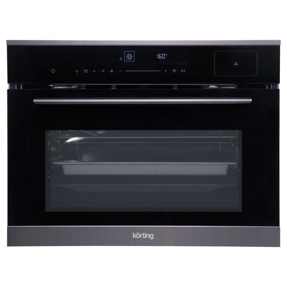 Korting OKB 3450 GBXGr Steam компактный духовой шкаф с паром