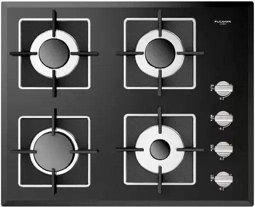 Fulgor FCH 604 G BK газовая варочная панель