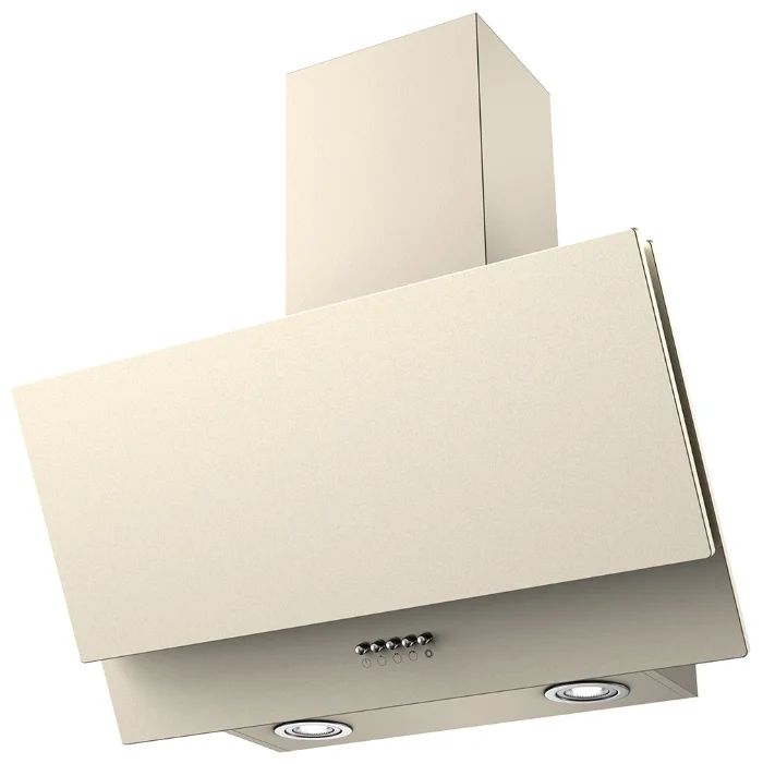 Krona steel Olly 600 ivory PB вытяжка кухонная